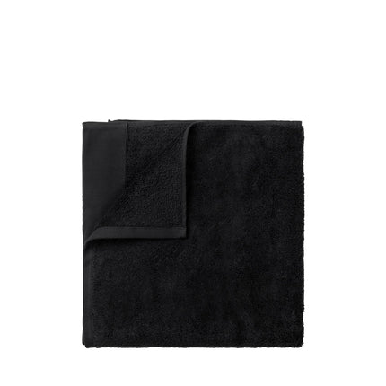 Blomus RIVA badlaken (66300) - kleur Black, zwart - 50x100 cm