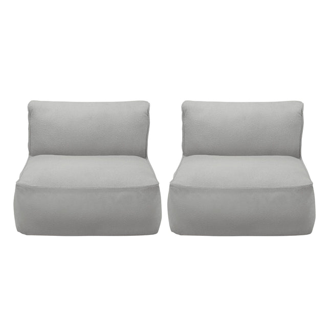 Blomus Stay set van 2 loungestoelen - kleur Cloud Boucle