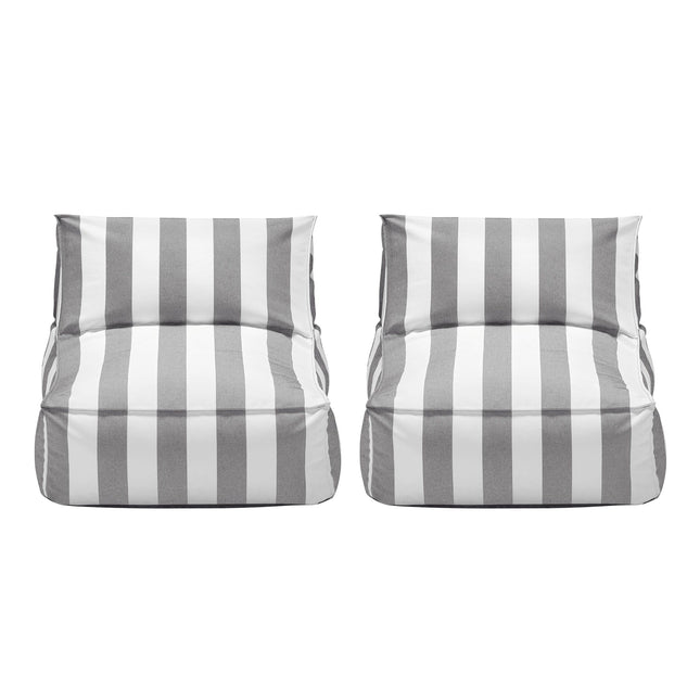 Blomus Stay set van 2 loungestoelen - kleur Elephant Skin