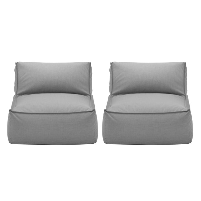 Blomus Stay set van 2 loungestoelen - kleur Stone