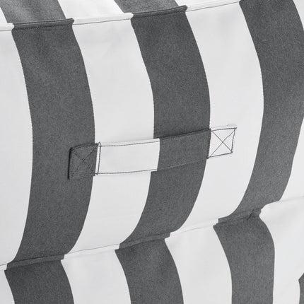 Blomus Stay Black / Lily White handvat loungestoel