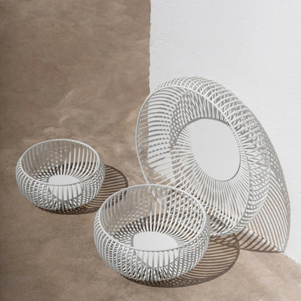 Blomus schalen Lito - kleur White - www.bath-living.com