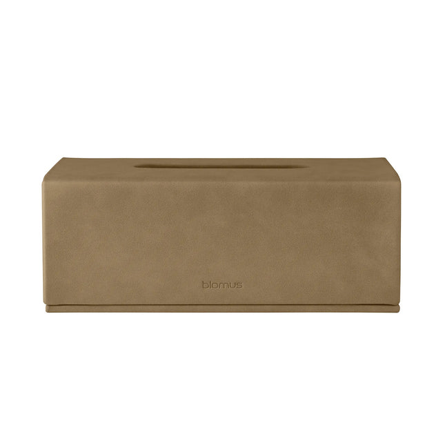 Blomus tissuehouder Sahla (68315) - kleur Indian Tan - Faux Suede
