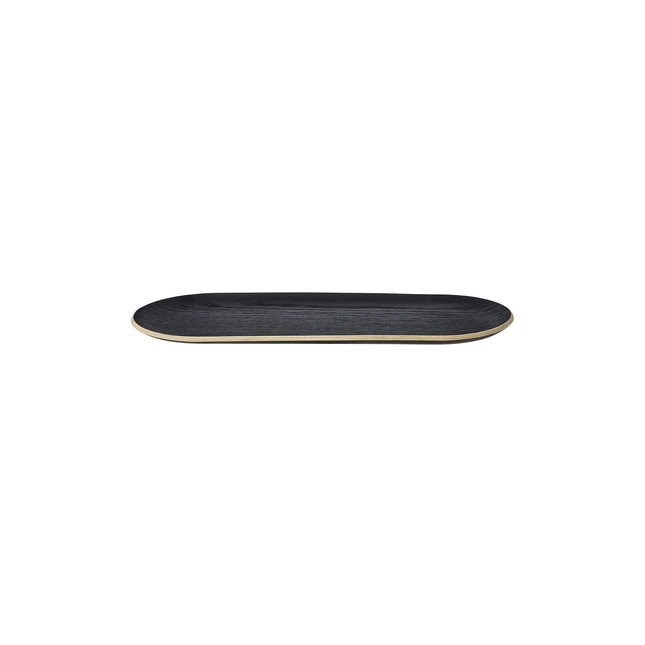Blomus tray Baki medium - kleur Black - FSC gecertificeerd hout
