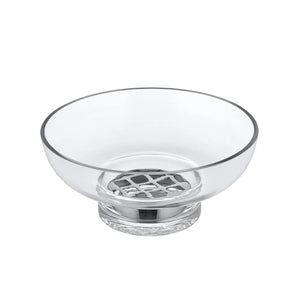 Blomus vaas laag Miyabi - helder glas - diameter 23 cm