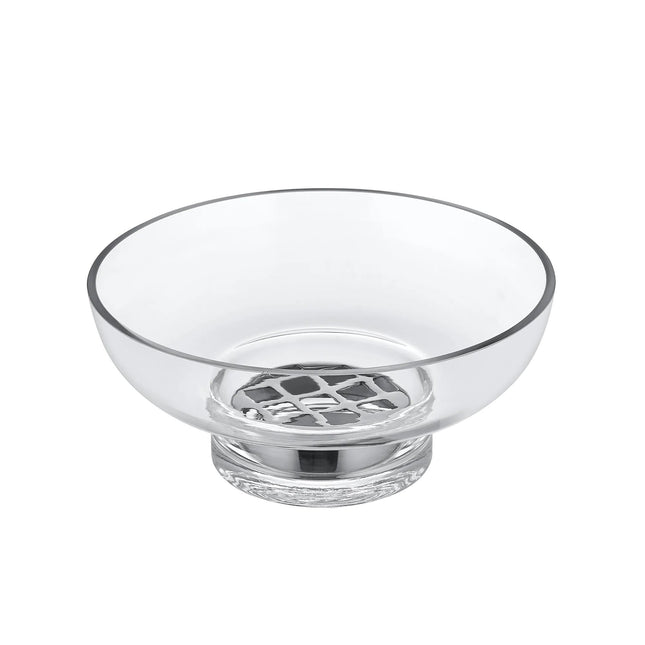 Blomus vaas laag Miyabi - helder glas - diameter 23 cm