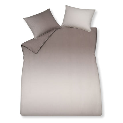 Dekbedovertrek HOME Milano Taupe 200x220 cm (satijnkatoen)
