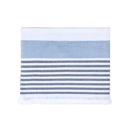 Vandyck Amalfi strandlaken Dusty Blue (BAHU26101 114)