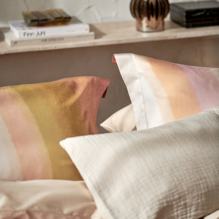 Vandyck dekbedovertrek Colorwave - kussensloop Pure 68 Stone - www.bath-living.com