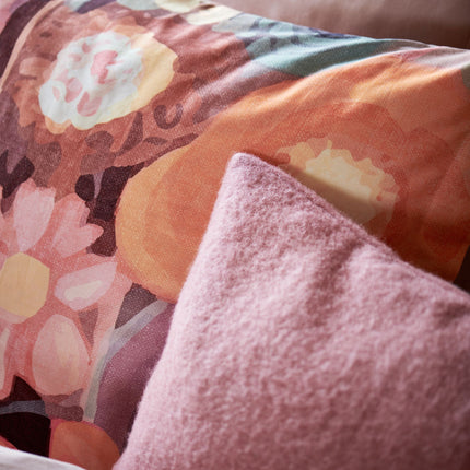 Vandyck kussenslopen - Coral Reef - Pure 07 Blush - Home Bellavita Sepia Pink - www.bath-living.com