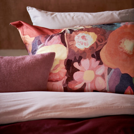 Vandyck Coral Reef en Pure 07 Blush dekbedovertrek - Home Bellavita Sepia Pink sprei - www.bath-living.com