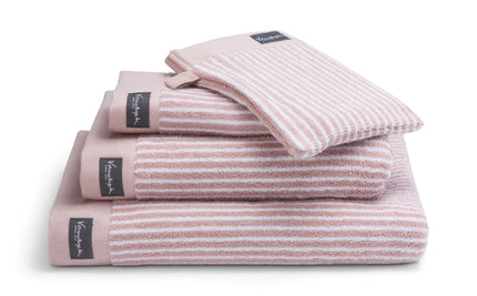 Vandyck Home Petit Ligne badtextiel Sepia Pink (BAKC15101) - www.bath-living.com