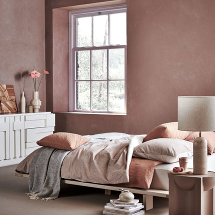 Vandyck dekbedovertrekken Home Trento en Purity 79 - sprei Home Bellavita - kussensloop Pure 10 - www.bath-living.com