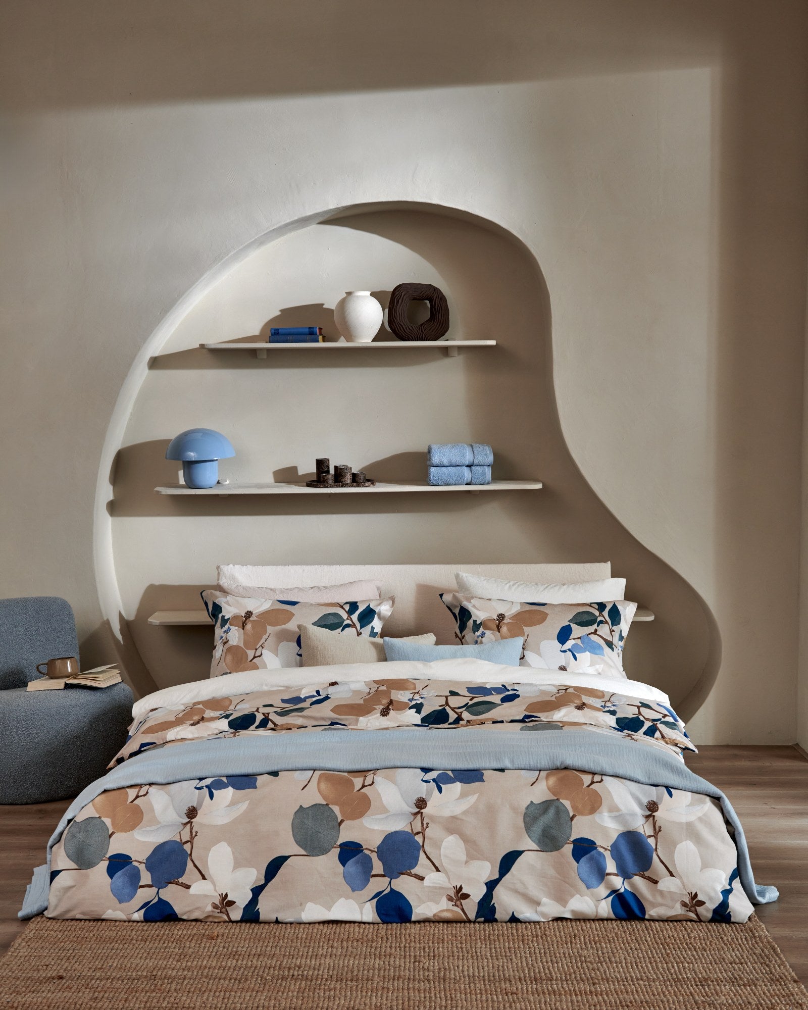 Vandyck PURE 68 kussensloop Powder Blue 40x55 cm | Snelle levering ...
