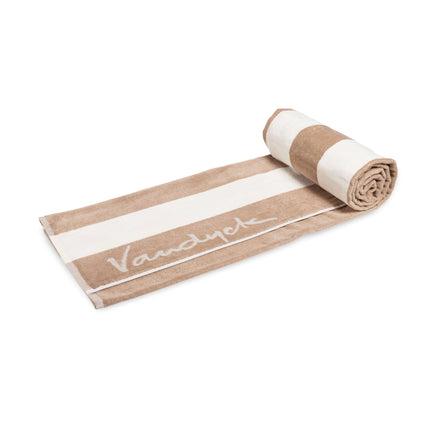 Vandyck Palma strandlaken Almond-407 (BAWA26101)