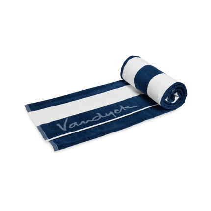 Vandyck Palma strandlaken Blue Ink-199 (BAWA26101)