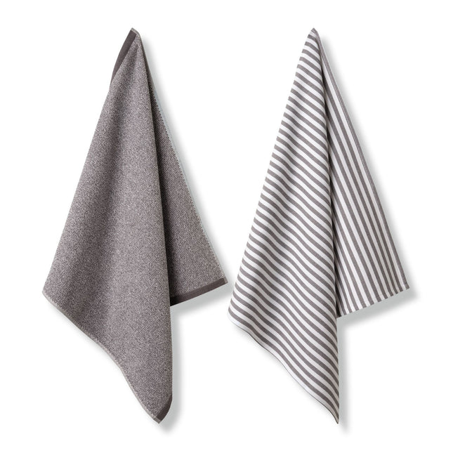 Vandyck Pure Kitchen keukentextiel Espresso (KILA23201 924) keukendoeken - handdoek en theedoek