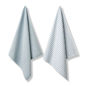 Vandyck Pure Kitchen keukentextiel Pearl Blue (KILA23201 190) keukendoeken - handdoek en theedoek