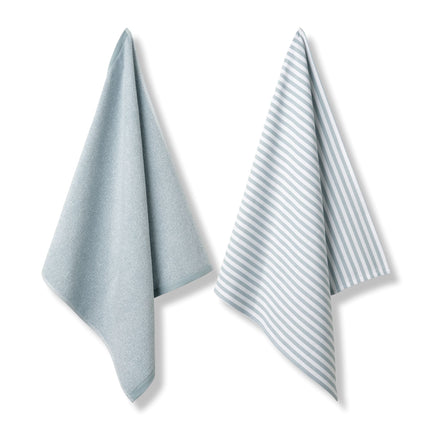 Vandyck Pure Kitchen keukentextiel Pearl Blue (KILA23201 190) keukendoeken - handdoek en theedoek