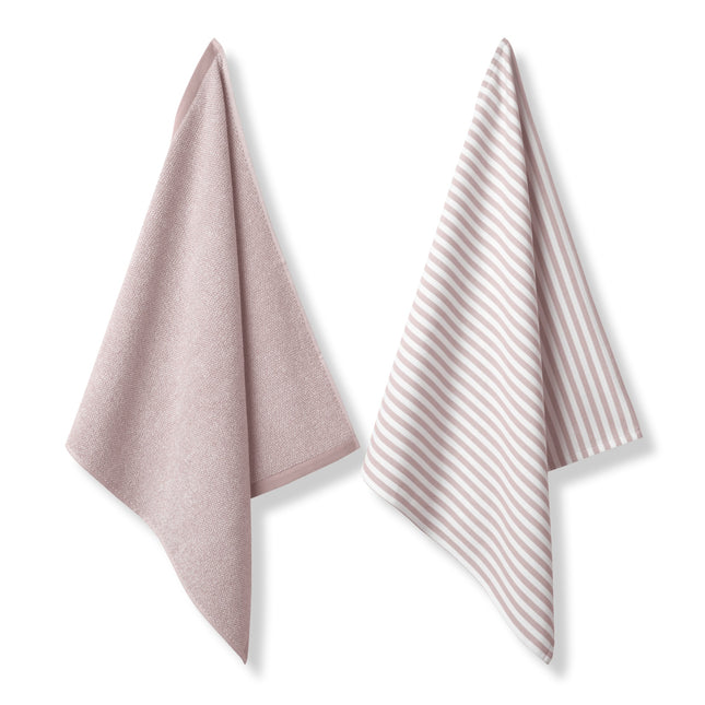 Vandyck Pure Kitchen keukentextiel Sepia Pink (KILA23201 144) keukendoeken - handdoek en theedoek