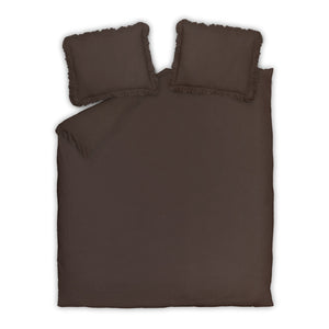 Vandyck Pure 83 dekbedovertrek Dark Truffle (PRSR24183 360)