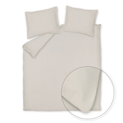 Vandyck Pure Serene dekbedovertrek Stone - hennep/katoen (PRSA26103)