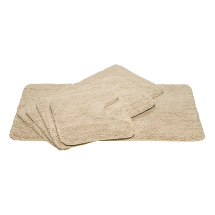Vandyck Ranger Spray badmatten en toiletmatten, kleur beige
