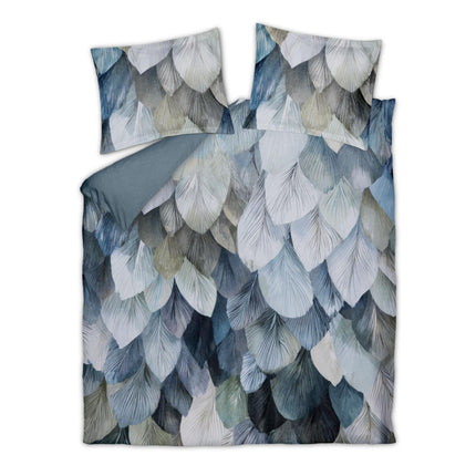 DAWNPETAL dekbedovertrek Faded Denim 200x220 cm