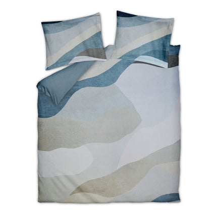 DUNE dekbedovertrek Faded Denim 140x220 cm