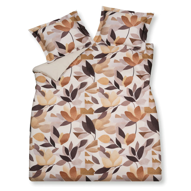 AUTUMN FERN dekbedovertrek Taupe 240x220 cm