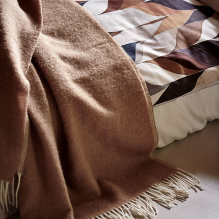 Vandyck Herring dekbedovertrek - Home Bellavita sprei Soft Tan - www.bath-living.com