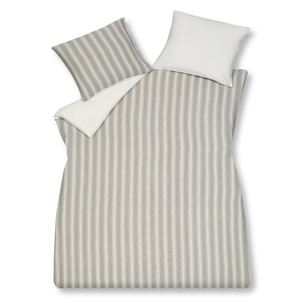 Vandyck dekbedovertrek Home 87 Grey  - verticale strepen - HCSA20187