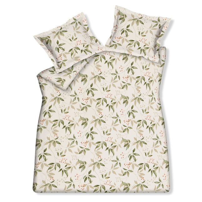 MOSSWOOD dekbedovertrek Cream tan 240x220 cm