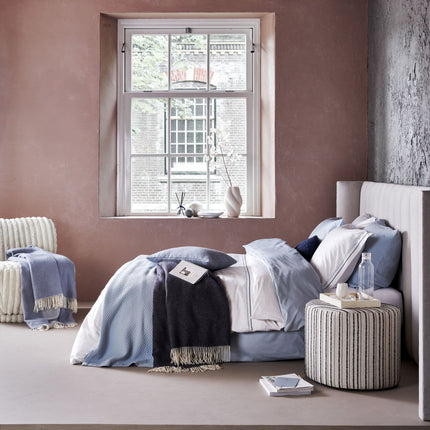 PURE 82 kussensloop Dusty Blue 60x70 cm