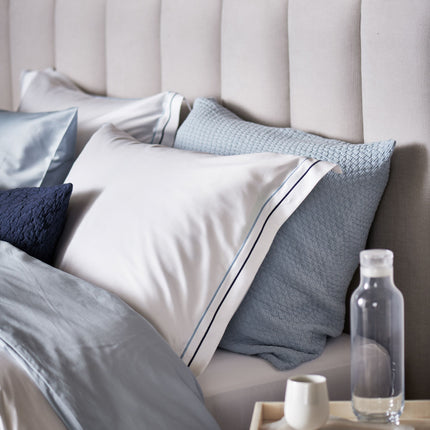 PURE 82 kussensloop Dusty Blue 60x70 cm