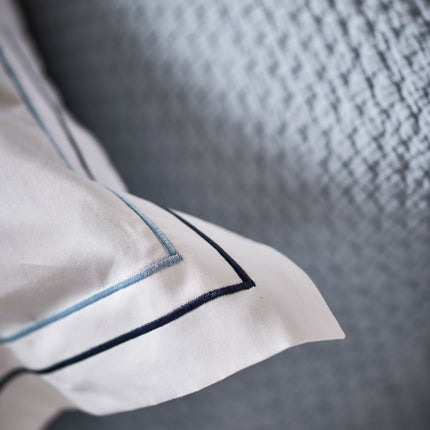 PURE 82 kussensloop Dusty Blue 60x70 cm
