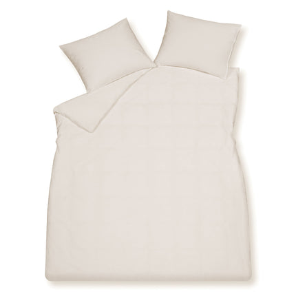 PURITY RAVENNA dekbedovertrek Cream Tan 200x220 cm