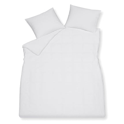 PURITY RAVENNA dekbedovertrek White 200x220 cm