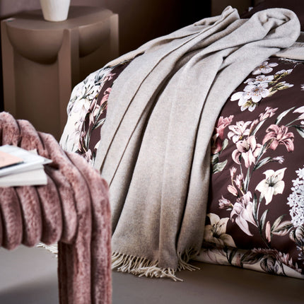 ROSALIE dekbedovertrek Cream Tan 200x220 cm