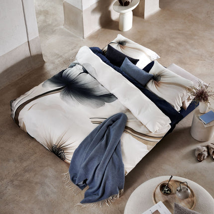 SAFFIRA dekbedovertrek Cream Tan 140x220 cm