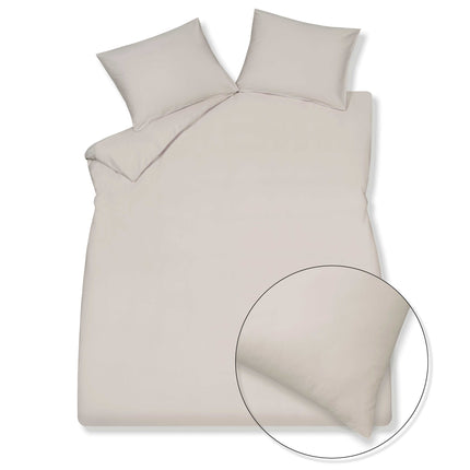 SATIN LUXE dekbedovertrek Linen 200x220 cm