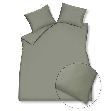 SATIN LUXE dekbedovertrek Thyme 200x220 cm