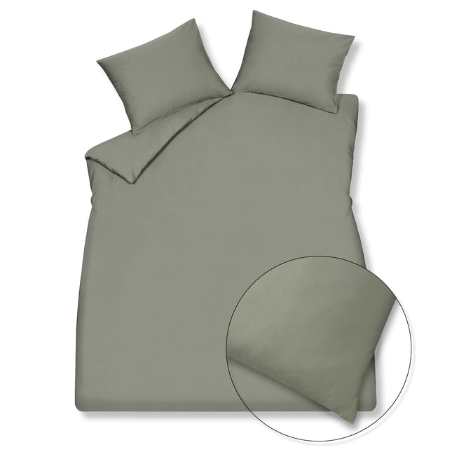 SATIN LUXE dekbedovertrek Thyme 240x220 cm