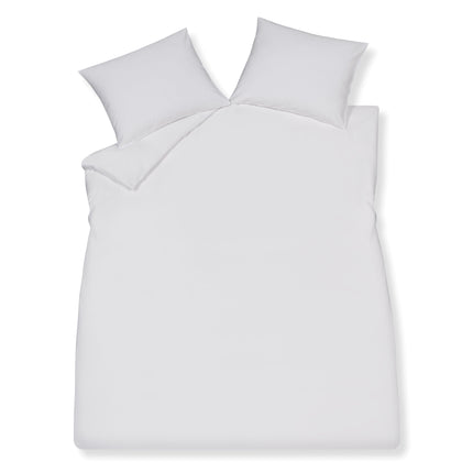 SATIN LUXE dekbedovertrek White 140x220 cm