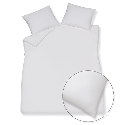 SATIN LUXE dekbedovertrek White 140x220 cm