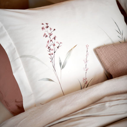 SYLVA dekbedovertrek Cream Tan 200x220 cm