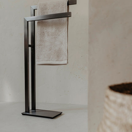 LINEA handdoekrek Graphite