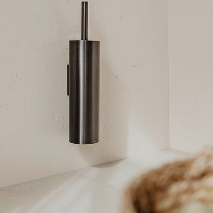 TUBO toiletborstel wand Graphite