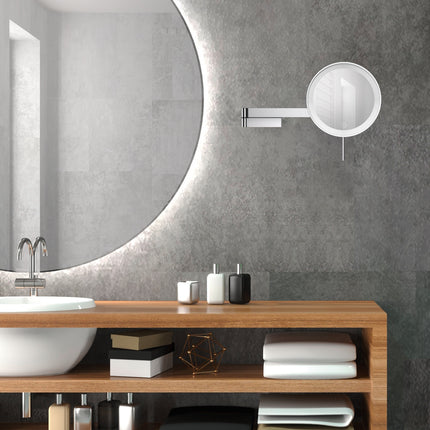 Zack Linea led make up spiegel wand (glans) - www.bath-living.com