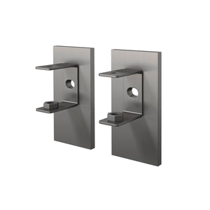 Zack Linea muurbeugel set/2 Graphite (40874)